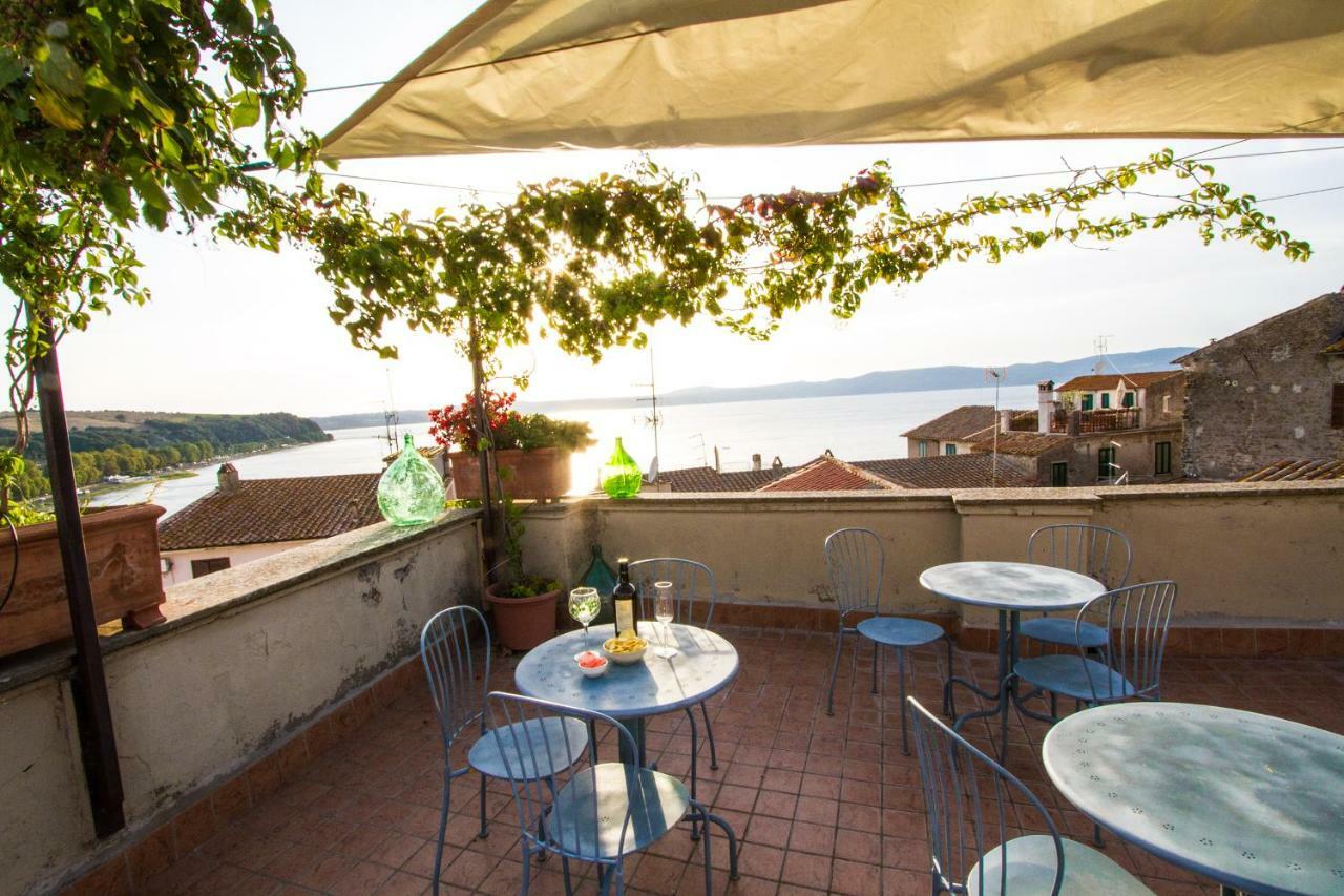 La Dimora Di Checchino Bed and Breakfast Anguillara Sabazia Buitenkant foto